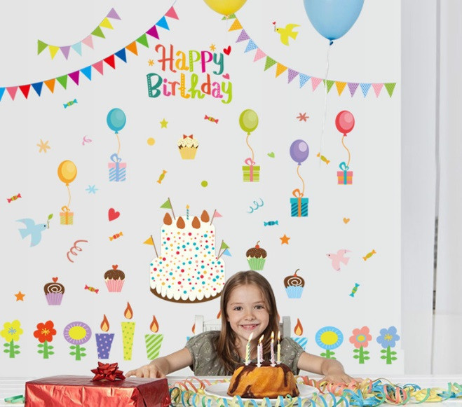Интерьерная наклейка детская Happy Birthday Киев - изображение 7