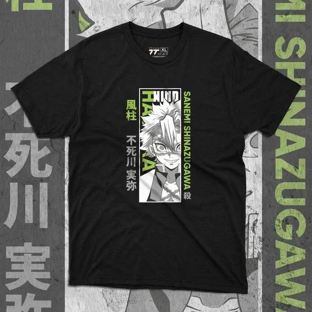 Футболка для подростка мальчика с принтом Клинок, рассекающий демонов Санемі Шинадзугава Размер 160 Anime10402 Днепр - изображение 1