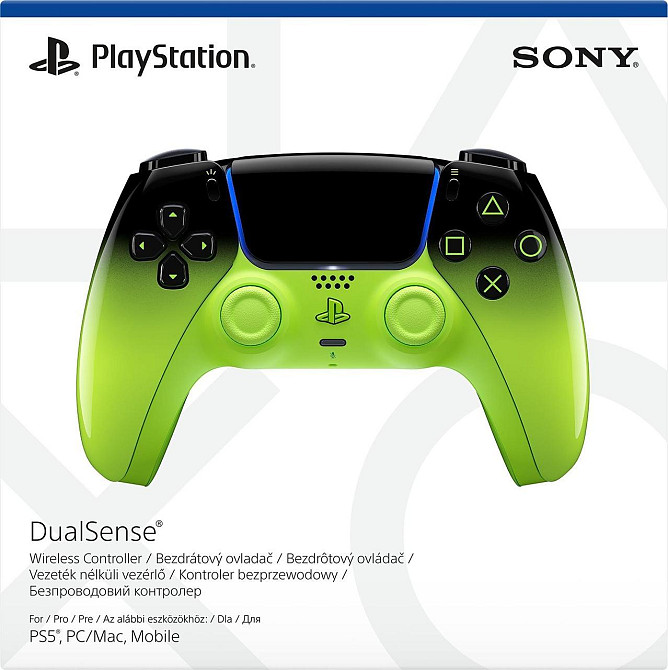 Геймпад бездротовий Sony PlayStation 5 DualSense Remix Green (1000048532) ( 22814 ) Харків - фото 1