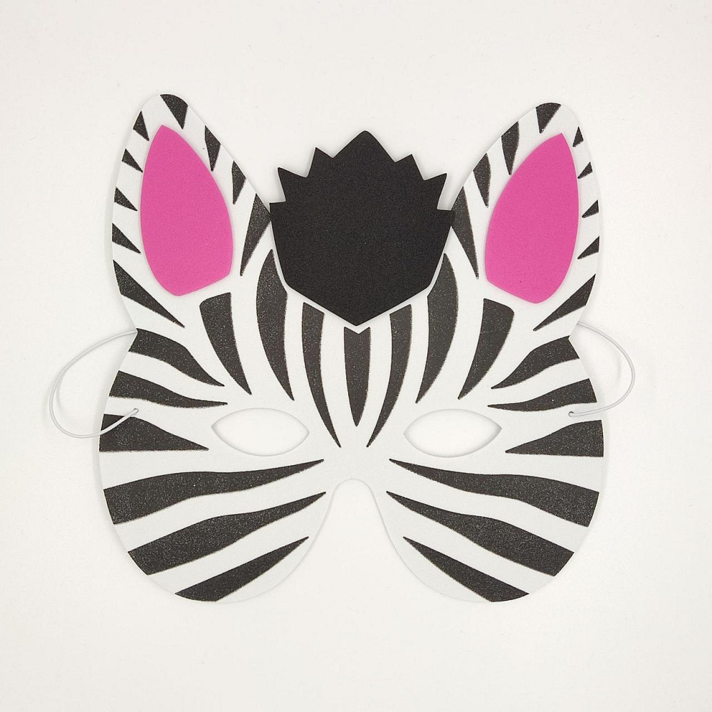 Дитяча маска Зебра one size різнобарвний Київ - фото 2