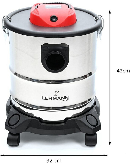 Пилосос для збору золи Lehmann LTOVI-1220 2000W 20L 777474 Код: 012908 Ровно - изображение 4