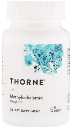 Витамин В12 метилкобаламин Thorne Methylcobalamin 60 капс Киев