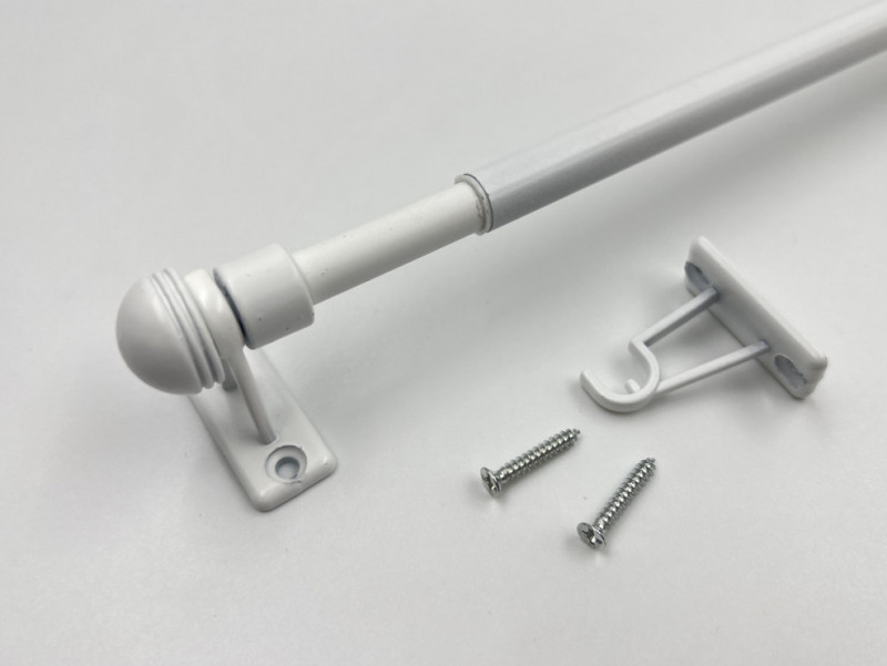 Карниз Cafe 80-120 см ТОДІ БІЛИЙ Orvit Львов - изображение 1