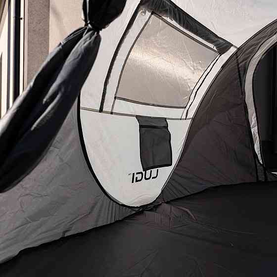 Двухместная кемпинговая палатка для рыбалки серого цвета Киев