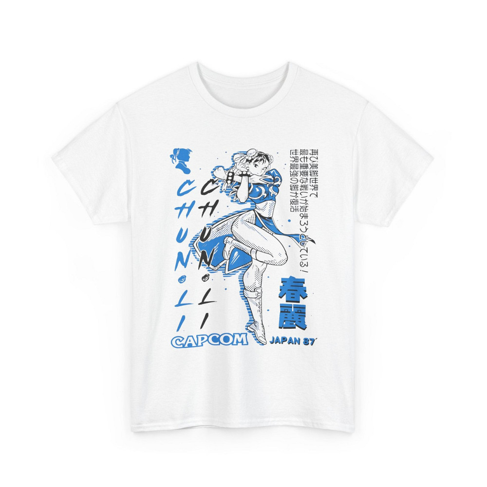 Футболка аниме Кхун Ли Стреет Фигхтер оверсайз (S/M/L) Черний AnimeJ0571 Днепр - изображение 5