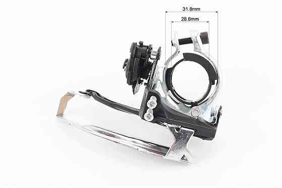 Перемикач ланцюга передній з універсальною тягою, кріпл. 28,6/31,8мм, під зірку 42T, копія "FD-TХ 50" Київ