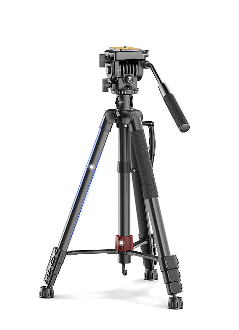 Штатив із горизонтальною відеоголовкою 58-183см Ulanzi U-Select VT-02 Київ - фото 1