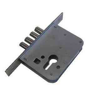 Замок врізний - корпус на китайські двері додатковий, овальна задня частина Харків