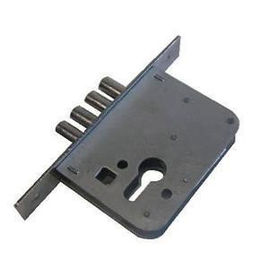 Замок врізний - корпус на китайські двері додатковий, овальна задня частина Харків - фото 1