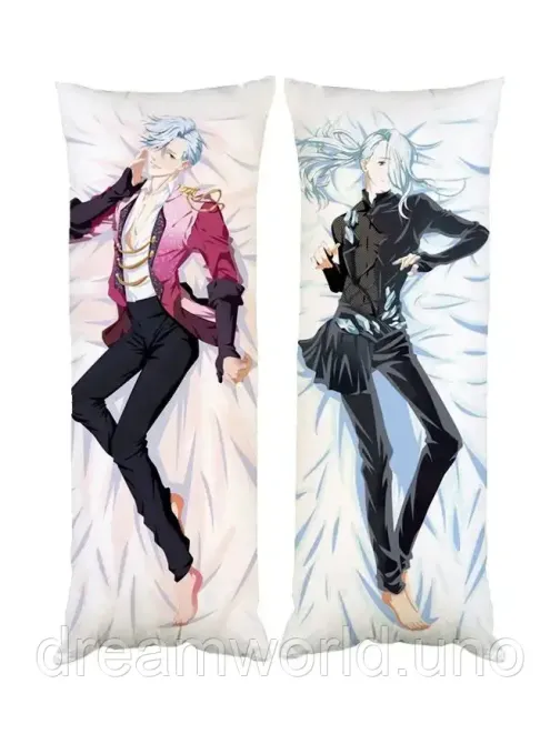 Подушка дакімакура Віктор Нікіфорів декоративна парова подушка для обіймання двостороння 50х150 Харків - фото 1