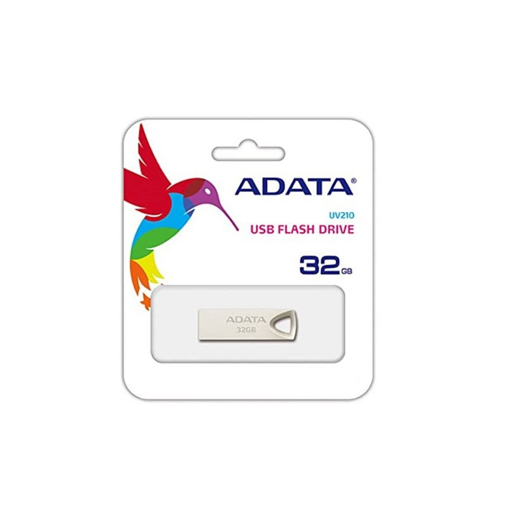 Flash A-DATA USB 2.0 AUV 210 32Gb Golden Киев - изображение 3
