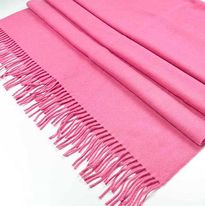 Шарф женский кашемировый 70х200 SAFALANO ярко розовый Сумы - изображение 8