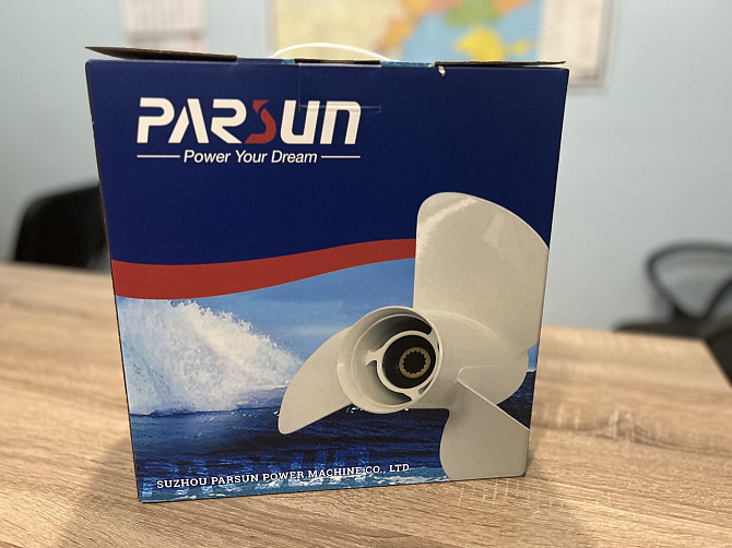 Винт Гребной Лодочного Мотора Parsun Yamaha/Parsun 3X9 1/4X10  9.9-20Hp Дніпро - фото 8