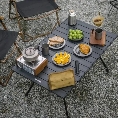 Туристичний стіл Naturehike полегшений CNH22JU037 алюміній чорний (6927595712474) Вінниця - фото 4