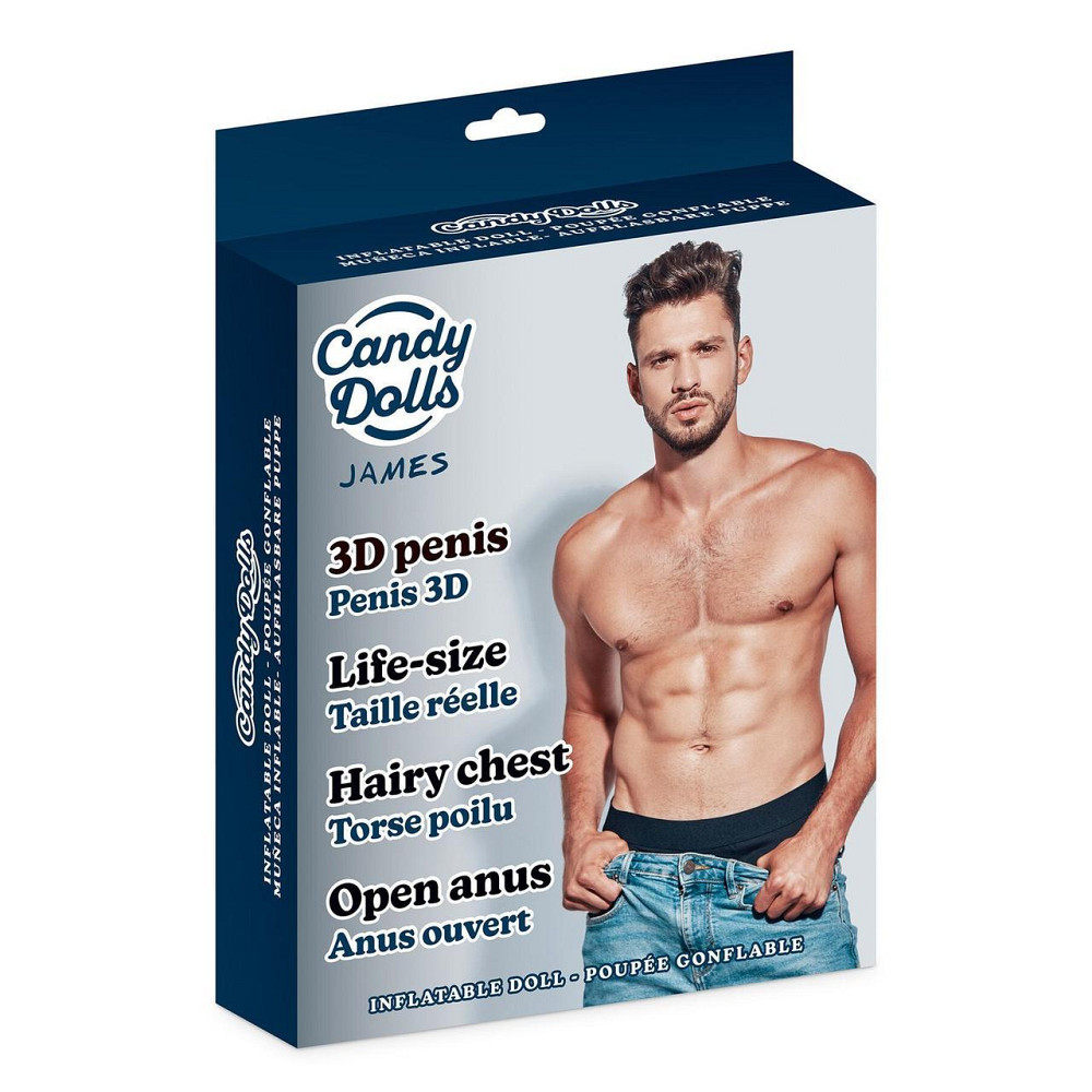 Надувна секс лялька Candy Dolls James Sex Aura Київ - фото 1