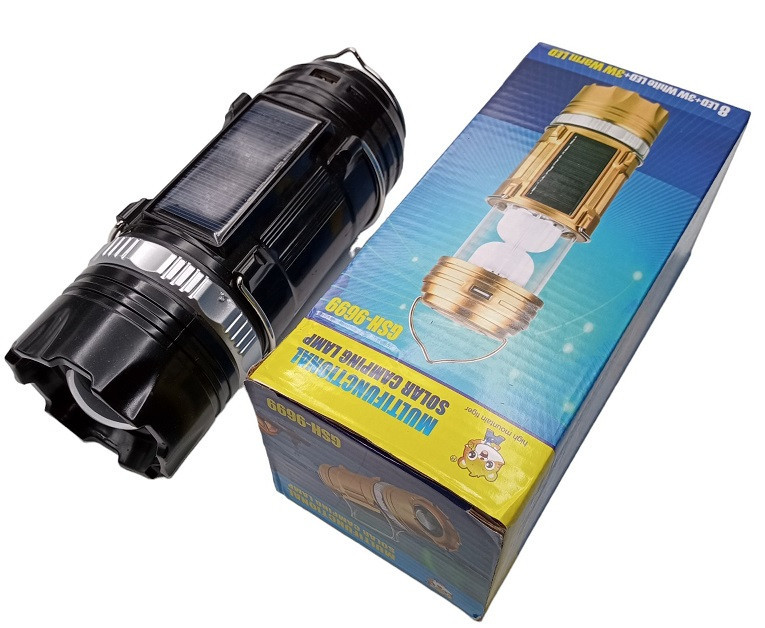 Ліхтар для кемпінгу GSH-9699, акумулятор Дніпро - фото 2