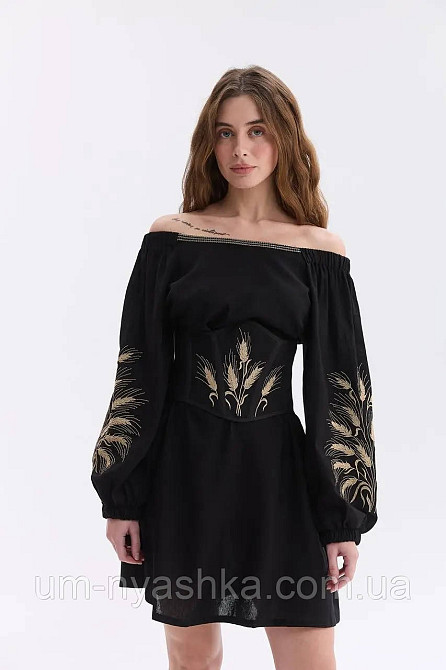 Корсет жіночий та підлітковий корсетний пояс з вишивкою Колоски Кривий Ріг - фото 4