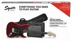 Гитара Fender Affinity Stratocaster Hss Pack Car Київ