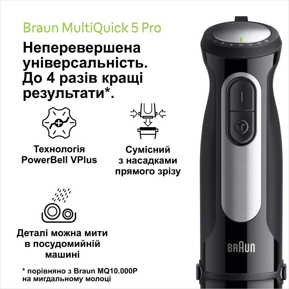 Блендер Braun MQ 55307 MBK ( 19086 ) Харків - фото 4
