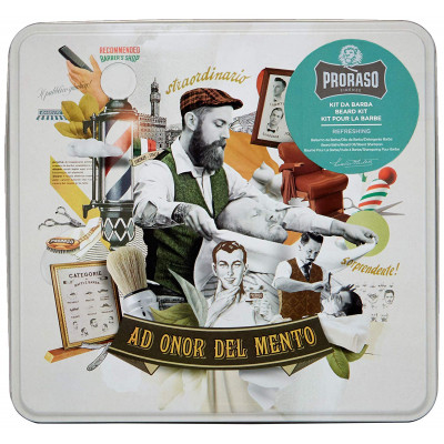 Набор косметики Proraso Refresh для ухода за бородой (8004395006939) Винница - изображение 2