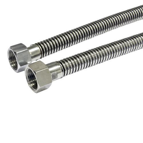 Гибкая подводка из нержавеющей стали для подключения газа DN16 (100 см) 3/4