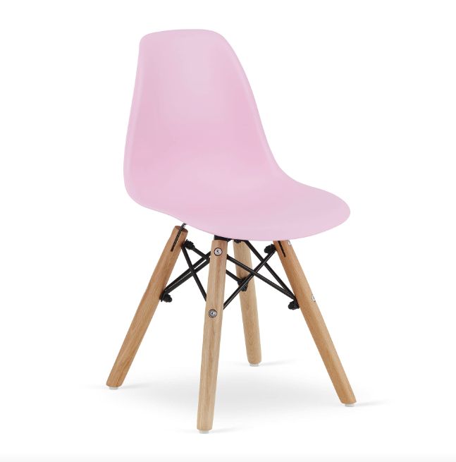 Дитячий стільчик Leobert Zubi зі спинкою рожевий Київ - фото 1