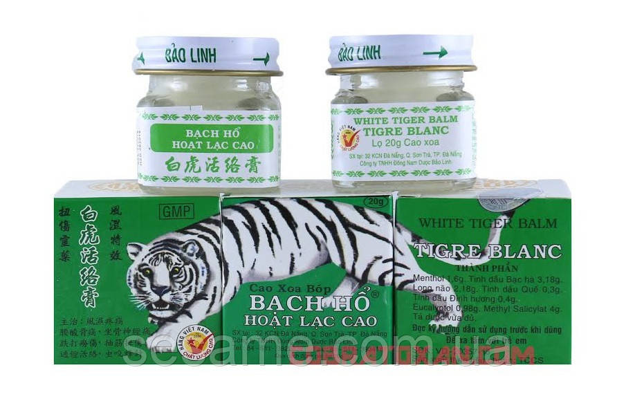 Вьетнамский бальзам Белый Тигр BACH HO Hoat Lac Cao 20г Харьков - изображение 1