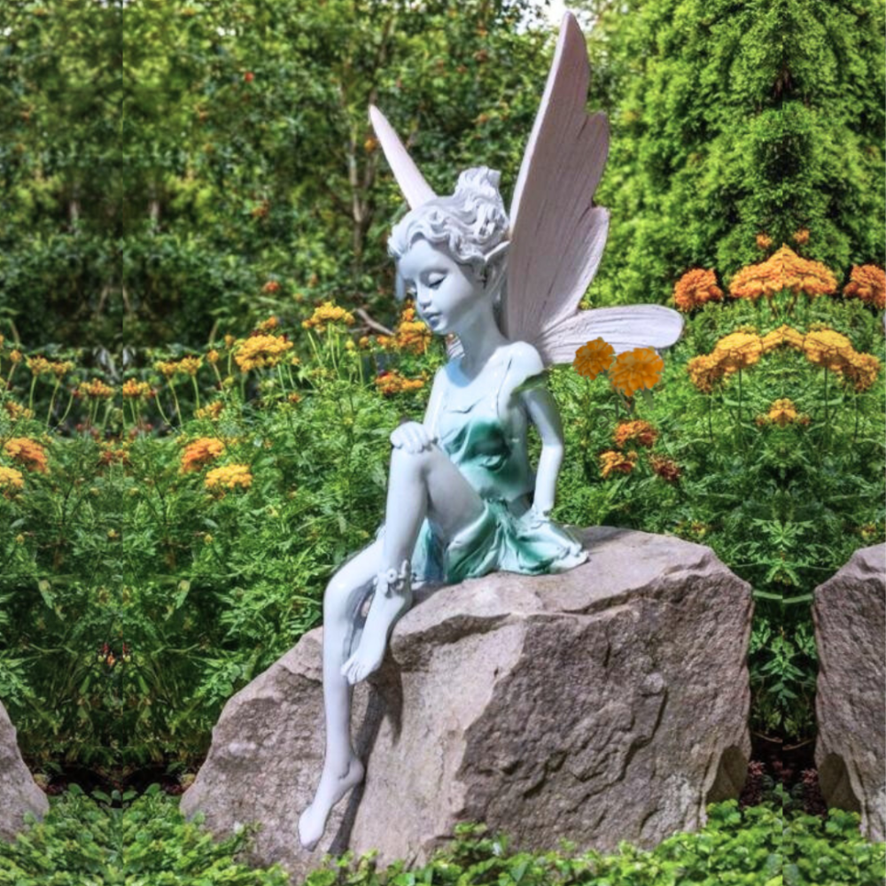 Садовая фигурка Эльфа. Фигурка для сада из полистоуна. Одесса - изображение 1