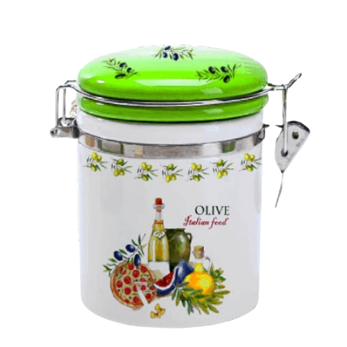 Ємність для сипучих продуктів Італійські страви 1200мл d10см/h16см S&T 631-13/1 Житомир