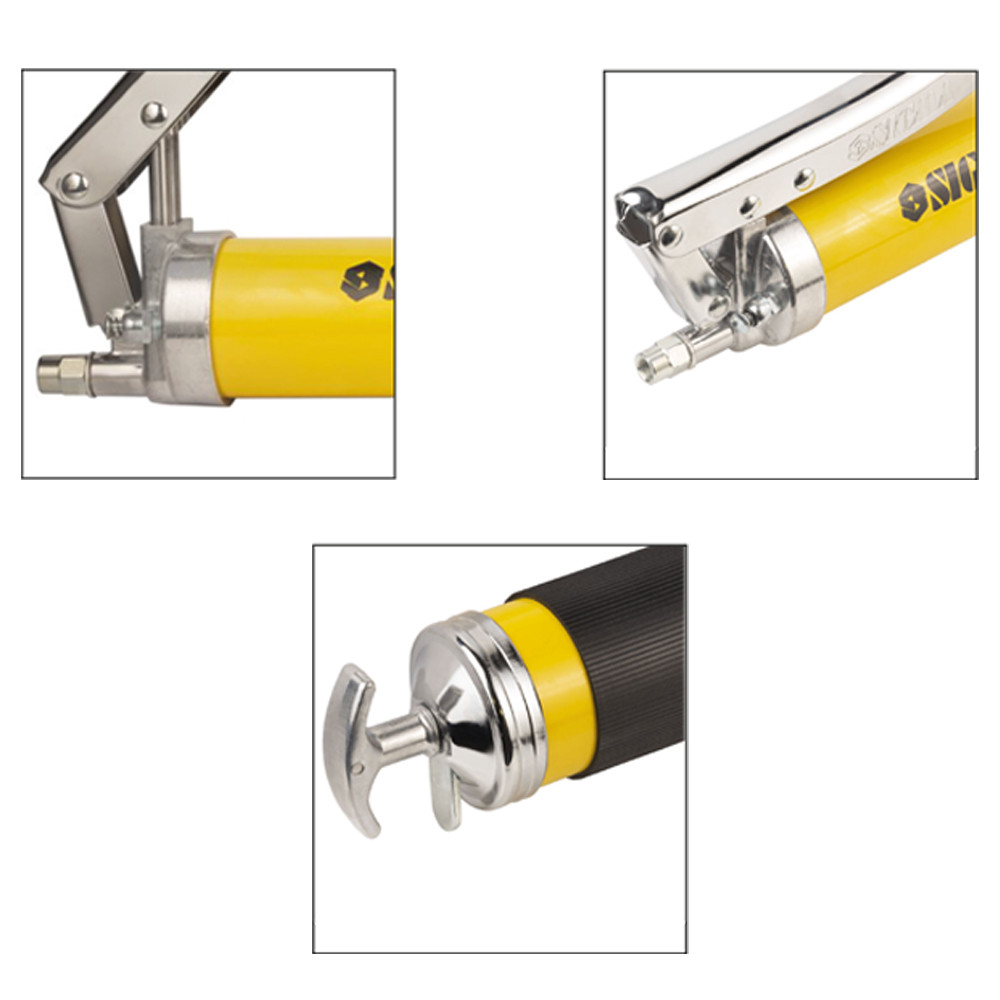 Sigma Шприц-масленка рычажно-плунжерный (двухплунжерный) 600мл с гибким шлангом SIGMA (6300271) Киев - изображение 9