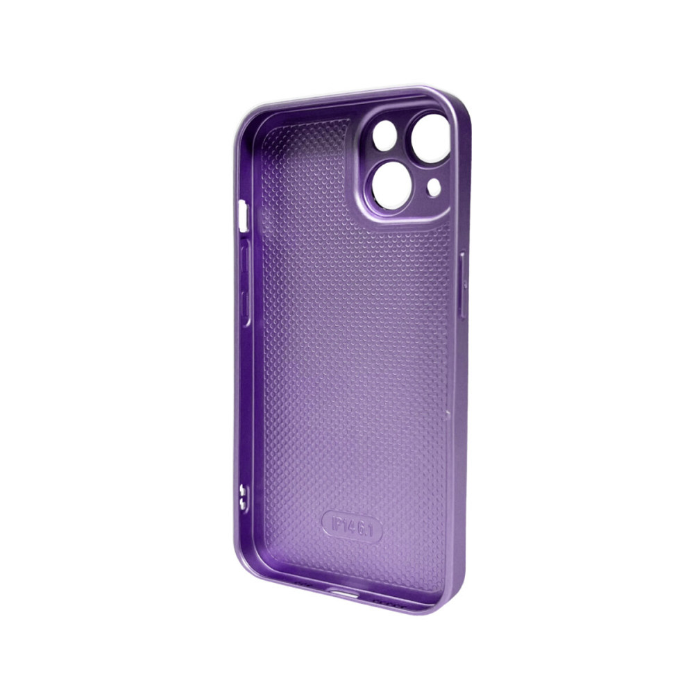 Чохол для смартфона AG Glass Matt Frame Color Logo for Apple iPhone 15 Light Purple Киев - изображение 2