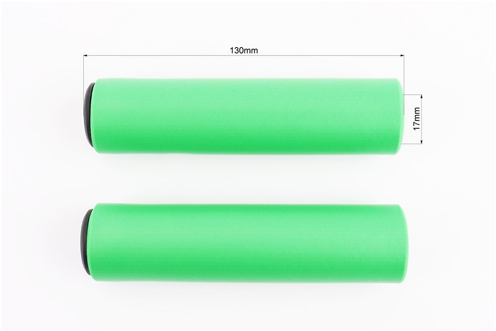 Ручки керма 130мм, пінорезинові, салатові Київ - фото 2