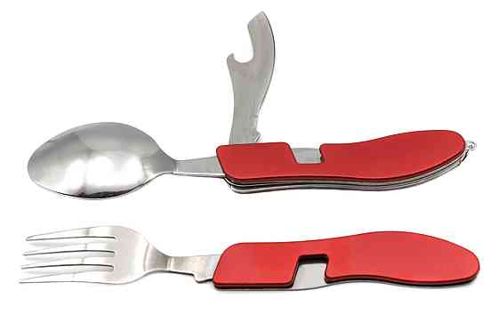 Туристический столовый прибор L56, M-261, Красный Днепр