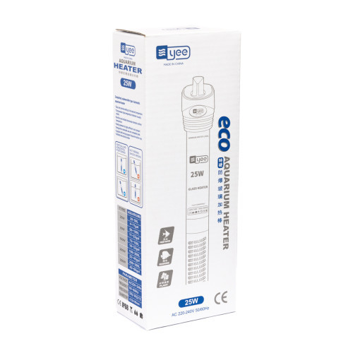Обігрівач Yee для акваріума YGH-25 скляний 20см 25 Вт Київ - фото 2