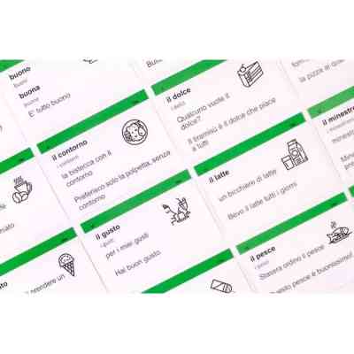 Обучающий набор English Student Карточки для разговорного итальянского языка, украинский (41315843) Винница