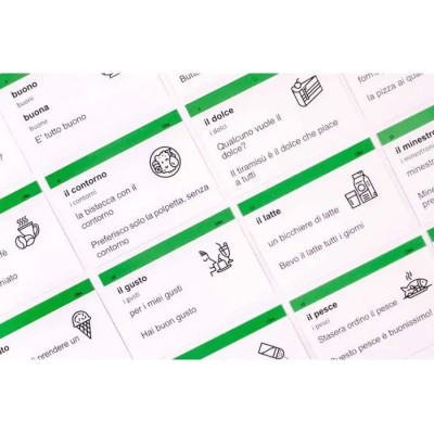 Навчальний набір English Student Картки для розмовної італійської мови, українська (41315843) Вінниця - фото 4