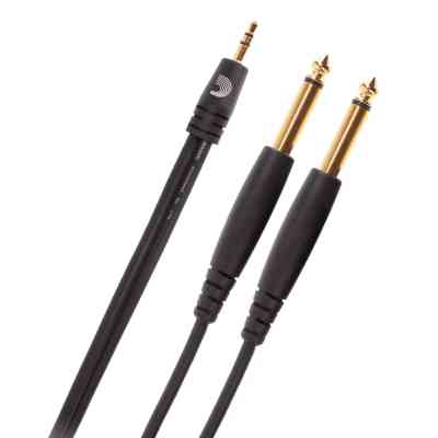 Інсертний кабель D&apos;Addario Custom Series 1/8&quot; to Dual 1/4&quot; Audio Cable (1.8m) (PW-MPTS-06) Вінниця
