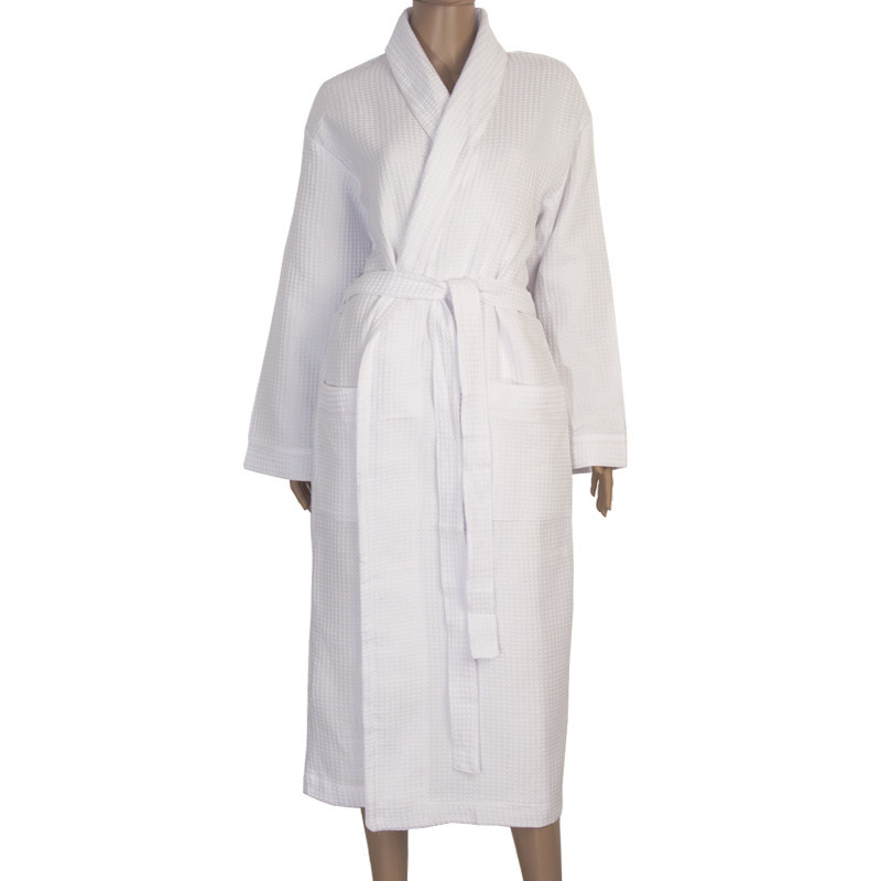 Халат вафельний ЛЮКС білий, Розмір халата 60-62 Київ - фото 1