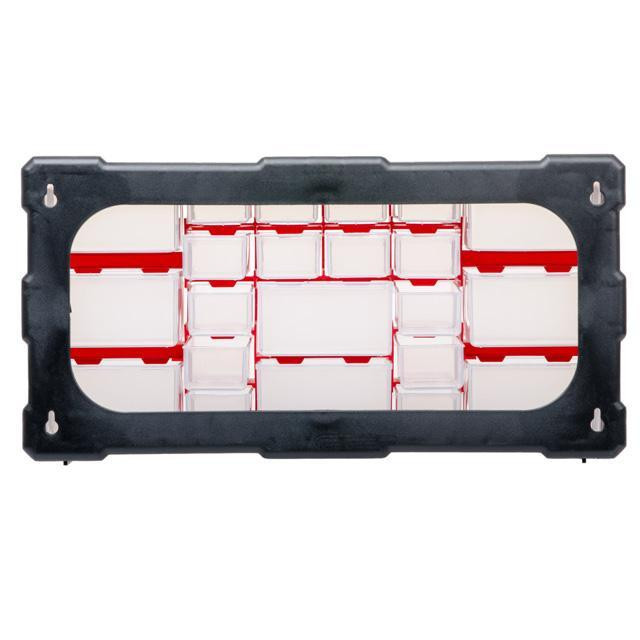 Органайзер 22 комірки, 19.5": 495*255*160 мм INTERTOOL BX-4023 Київ - фото 3