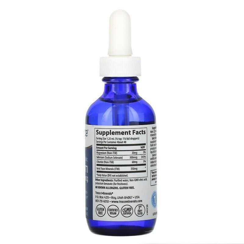 Ионный селен Trace Minerals Research Ionic Selenium 300 мкг 59 мл Киев - изображение 3
