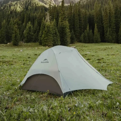 Палатка Naturehike двомісний ультралегкий Star River UL CNK2450WS022, сірий (6975641883074) Вінниця - фото 5