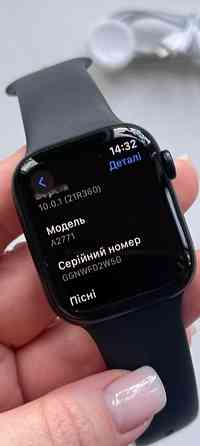 Apple Watch Series 8 45mm.A2771 Midnight Aluminium Sport Band GPS. Київ