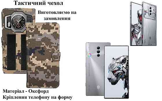 Тактичний чохол для Motorola Edge 20 Pro, кріпиться до спорядження на липучці Київ