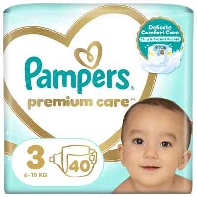 Підгузки Pampers Premium Care Midi Розмір 3 (6-10 кг) 40 шт (8001090379337) Вінниця