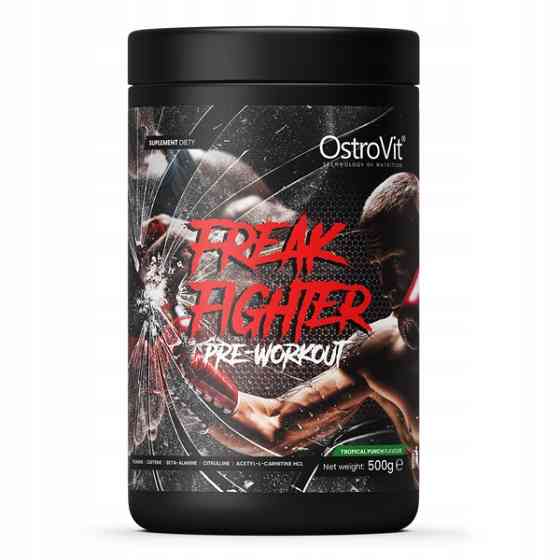 Предтренировочный комплекс OstroVit Freak Fighter 500 g (Tropical punch) Луцк