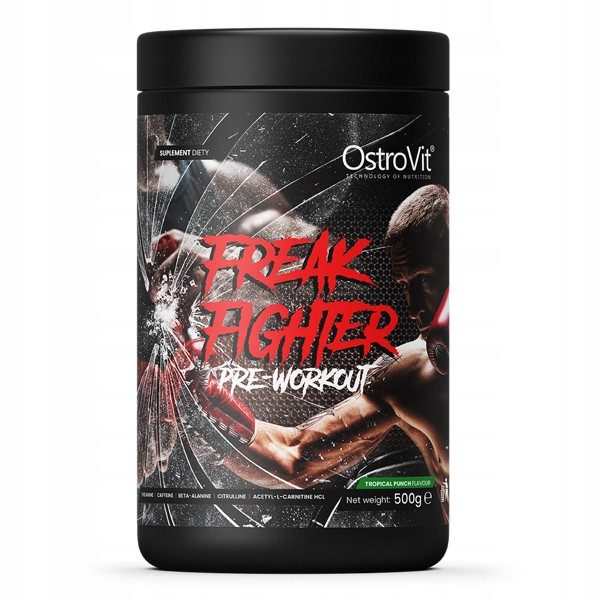 Предтренировочный комплекс OstroVit Freak Fighter 500 g (Tropical punch) Луцк - изображение 1