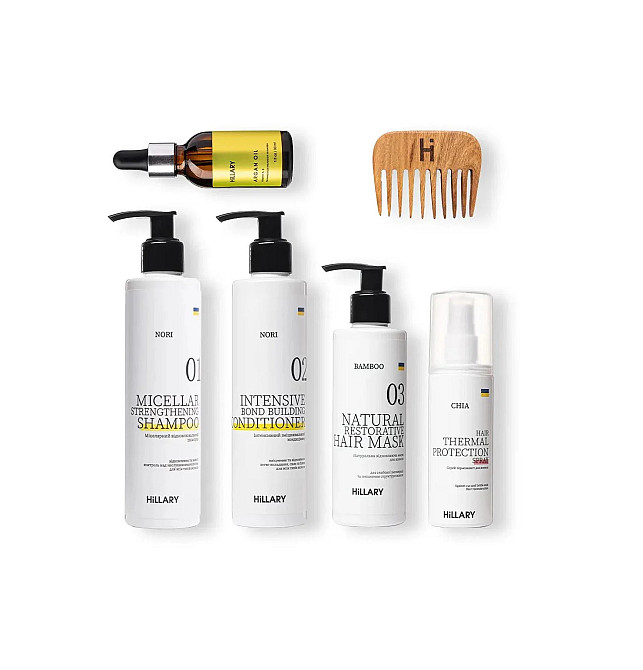 Набор комплексного ухода для всех типов волос Perfect Hair Nori Hillary Киев - изображение 7