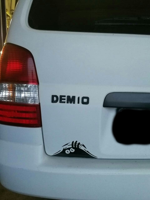 Наклейка на авто Підглядає Чорна, Київ - фото 5