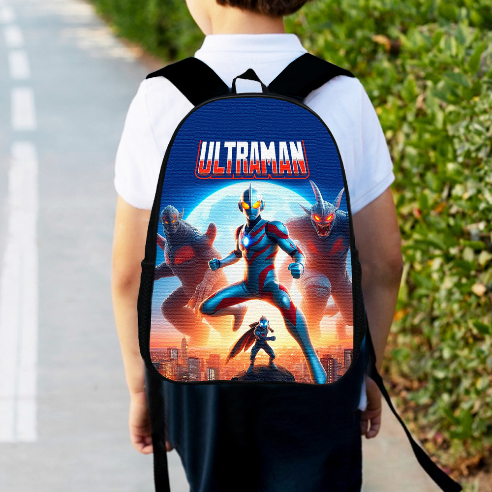 Рюкзак дитячий Ультрамен «Ultraman» 34х27см, міський ранець для хлопчика з принтом (00569) Київ - фото 1