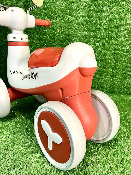 Біговел - толокар JOY музика укр озвучка підсвічування Червоний (JL-73006) Чернигов - изображение 9